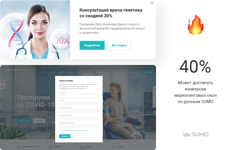 Маркетинговые окна