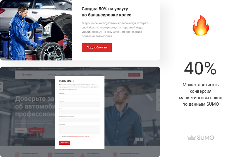 Маркетинговые окна Маркетинговые окна